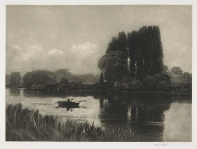 Atardecer en el Támesis de Frank Short